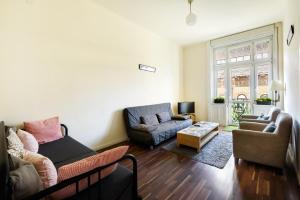 Posezení v ubytování Arpa Flat Sunny