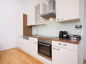 Kuchnia lub aneks kuchenny w obiekcie Vienna Stay Apartments Pezzl 1170