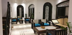 Istumisnurk majutusasutuses Ridee Villa