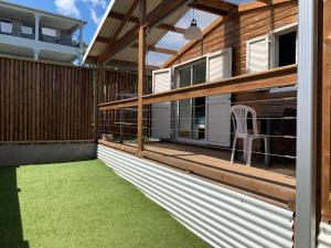 Balkón nebo terasa v ubytování thomlocation