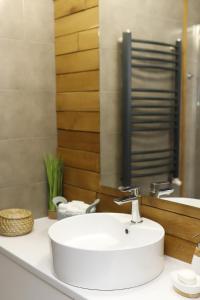 Kúpeľňa v ubytovaní Apartament w Centrum + 35 fotografií
