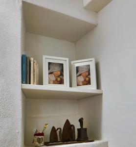 The library in Az apartmant