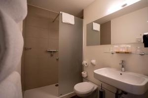 Koupelna v ubytování Gosset Hotel