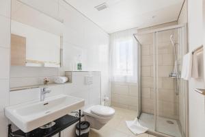 Phòng tắm tại Aparthotel Wiggertal - Self Check-in