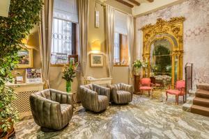 Χώρος καθιστικού στο Boutique Hotel Scalzi - Adults Only