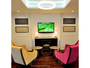 TV a/nebo společenská místnost v ubytování Grand Park Hotel Panex Kimitsu / Vacation STAY 77110