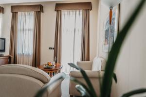 Część wypoczynkowa w obiekcie Hotel Villa Eugenia