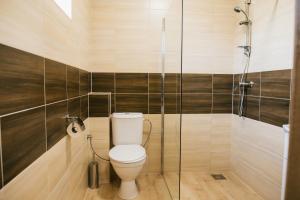 Koupelna v ubytování Jazmin apartmány