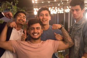 Os clientes hospedados em Hotel Nana