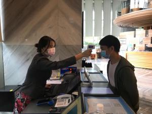 入住深圳福田溫德姆至尊酒店的旅客