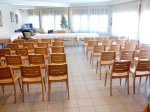 TV a/nebo společenská místnost v ubytování Hotel Ancora