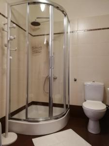 A bathroom at House with View in Amfithea