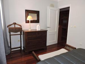Łóżko lub łóżka w pokoju w obiekcie Casa Rakel, apartamento en el centro de Los Llanos