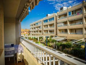 A balcony or terrace at Apartment Segrelles by Interhome