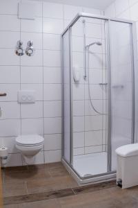 Koupelna v ubytování Sunny Hotel Straubing