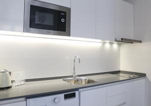Kuchyňa alebo kuchynka v ubytovaní Balaustrada Apartments