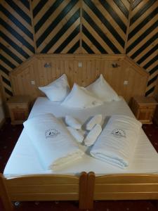 Posteľ alebo postele v izbe v ubytovaní Wisła Mountain SPA