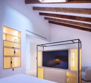 Postel nebo postele na pokoji v ubytování Hotel Serawa Alicante