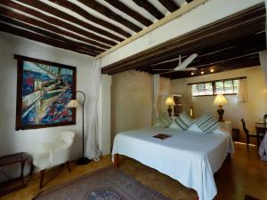 Postel nebo postele na pokoji v ubytování Peponi Hotel Lamu - Kenya