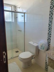 A bathroom at San Marino Palace Hotel