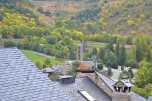an aerial view of a village with roofs at APARTAMENT Casa Valenti 3-4 PLACES in Taull