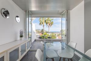 Χώρος καθιστικού στο Miramar Sitges