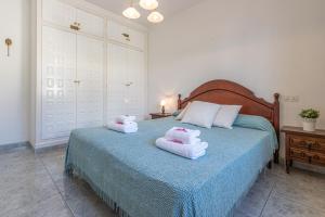 Posteľ alebo postele v izbe v ubytovaní Apart-rent Villa Creus 0038