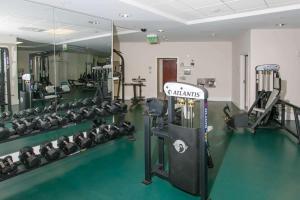 Das Fitnesscenter und/oder die Fitnesseinrichtungen in der Unterkunft Caribe D-0404