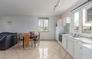Kuchyň nebo kuchyňský kout v ubytování Apart Residence Leko