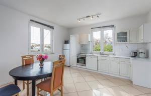 Kuchyň nebo kuchyňský kout v ubytování Apart Residence Leko