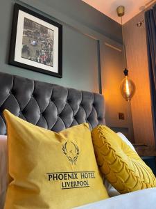 Posezení v ubytování Phoenix Hotel Liverpool