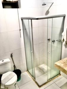 Koupelna v ubytování Hotel Pousada Hamburgo
