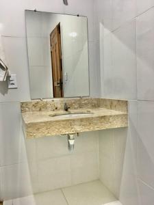 Koupelna v ubytování Hotel Pousada Hamburgo