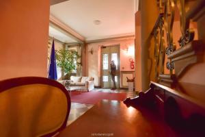 Posezení v ubytování Hotel Quo Vadis