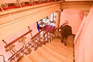 TV a/nebo společenská místnost v ubytování Hotel Quo Vadis