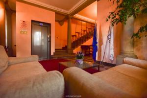 Posezení v ubytování Hotel Quo Vadis