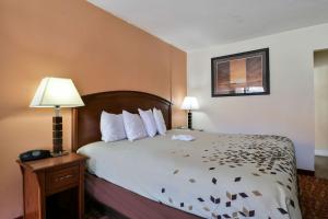 Voodi või voodid majutusasutuse Inca Inn Moab toas