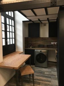 Kuchyň nebo kuchyňský kout v ubytování LOFT 8