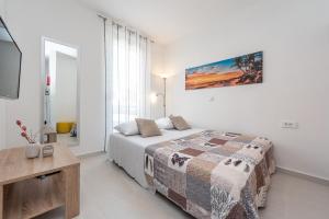 Postel nebo postele na pokoji v ubytování Villa Isola apartments