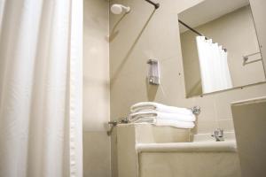 Koupelna v ubytování Hotel Cartagena Premium