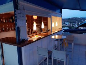 A balcony or terrace at Heliotopos Apartments
