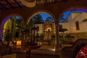Patio nebo venkovní prostory v ubytování Hotel Real de Piedra