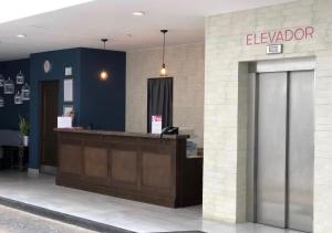 Vstupní hala nebo recepce v ubytování Hotel las Margaritas Merida