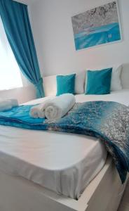Krevet ili kreveti u jedinici u okviru objekta Sarajevska Studio & Apartment