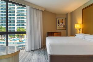 
Кровать или кровати в номере Hyatt Regency Miami
