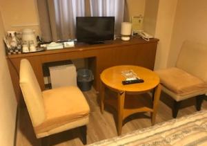 TV a/nebo společenská místnost v ubytování Business Hotel Goi Hills