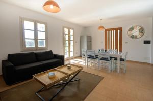 Χώρος καθιστικού στο Villa Rosa