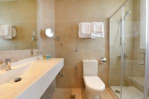 Vannituba majutusasutuses Hotel Hermes