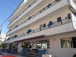 Balkón nebo terasa v ubytování Hotel Raxa