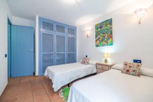 Posteľ alebo postele v izbe v ubytovaní Apartamento del Mar Rodalquilar